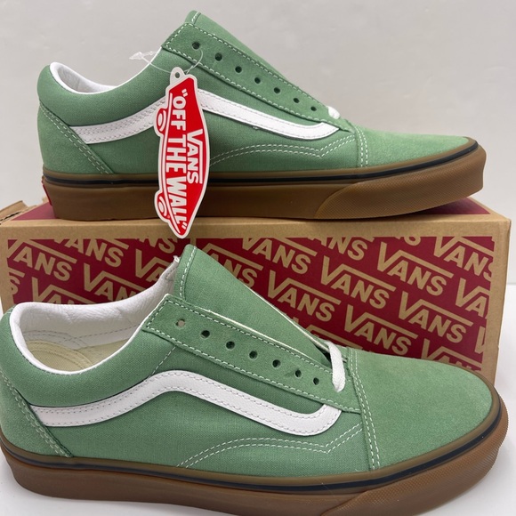 Vans WMNS Old Skool (Gum) Basil/True White Sneakers
VN0A38G19M0 - Picture 15 of 16